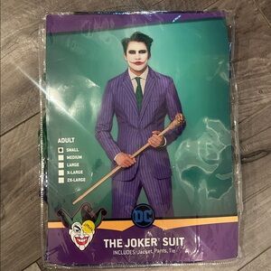 DC Purple Joker Suit Costume